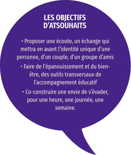 Bulle violet texte